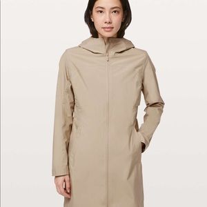 lululemon rain rebel beige